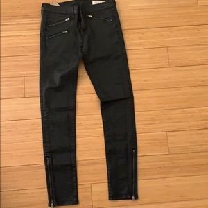 Rag & Bone Jeans with zippers